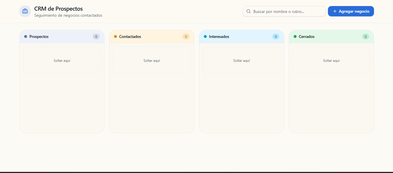 CRM & Sistema de Gestión