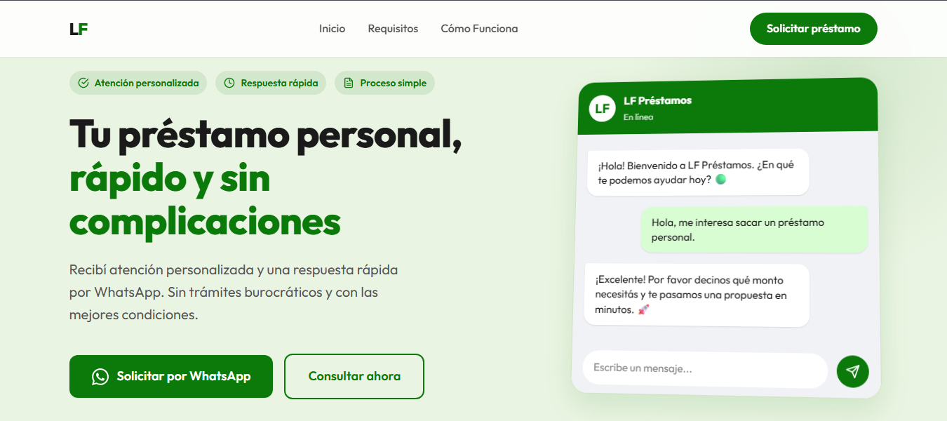 Landing Page de Alta Conversión